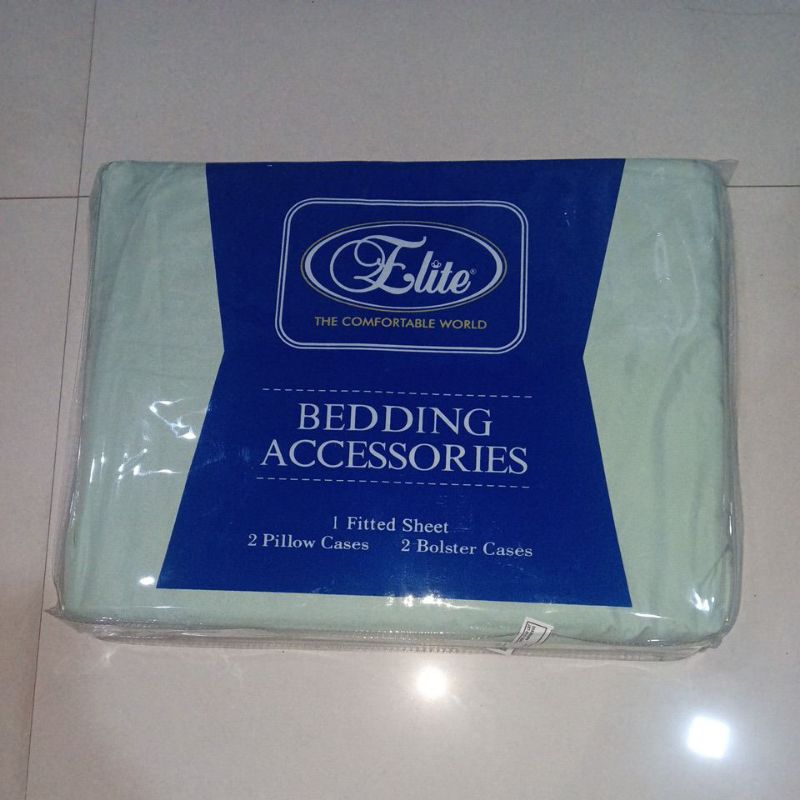 Sprei Elite Viola 180x200x35cm Sage Green