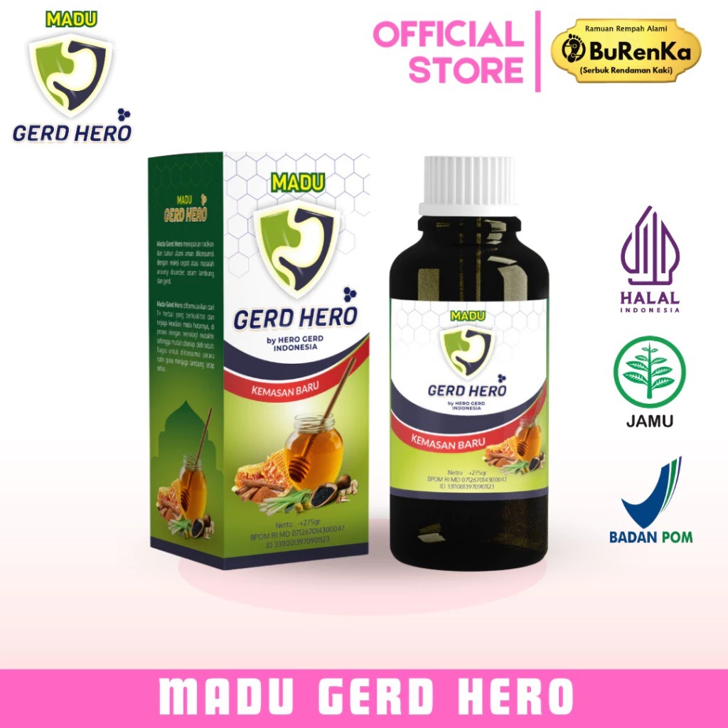 

Madu GERD HERO Asli Original