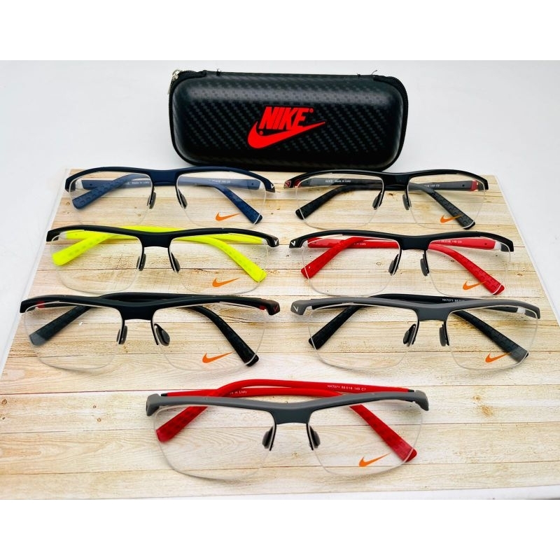 FRAME KACAMATA NIKE 7071 LENSA ANTI RADIASI BLUERAY PHOTOCROMIC BLUECROMIC ONE