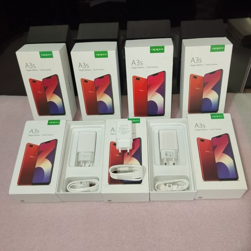 charger hp oppo A3S original