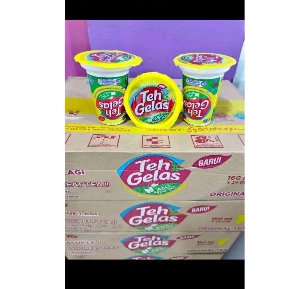 

Teh Gelas 1 dus 20cup x 180ml