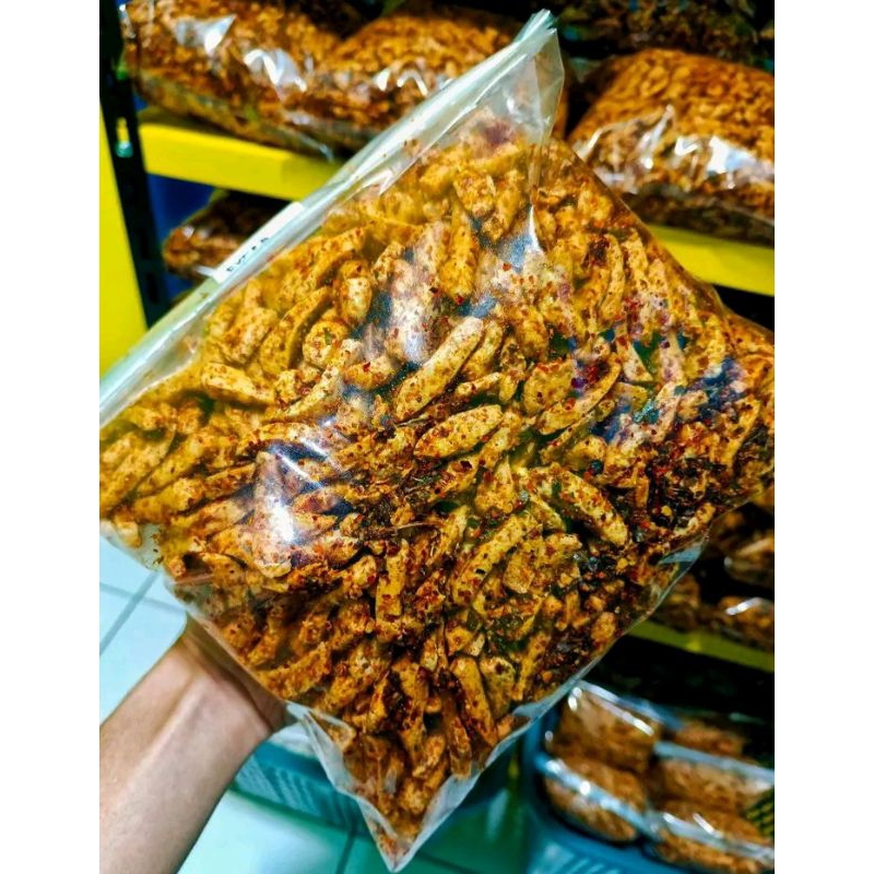 

basreng pedas ekstra daun jeruk 1kg