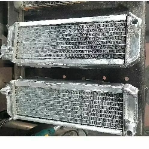 radiator trail 250cc 450cc 600cc custom 2ply ukuran tinggi 36cm lebar 13cm radiator lxf radiator ktm