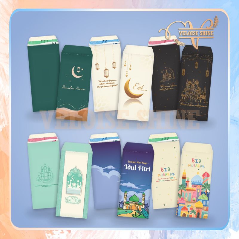

Ready Stock (ISI 10) Amplop lebaran / Angpao Lebaran / Amplop idul fitri / Angpao lebaran murah