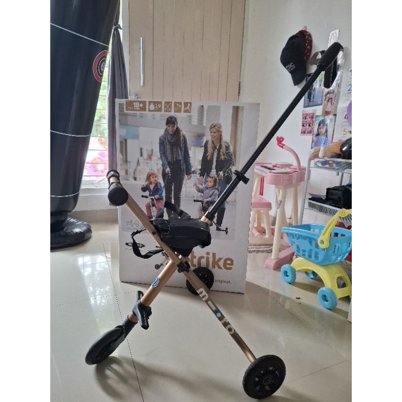 PRELOVED MICRO TRIKE DELUXE GOLD