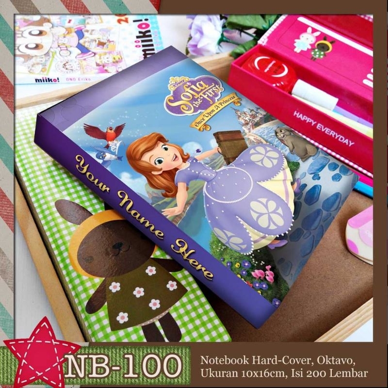 

Notebook Custom Disney Princess Sofia