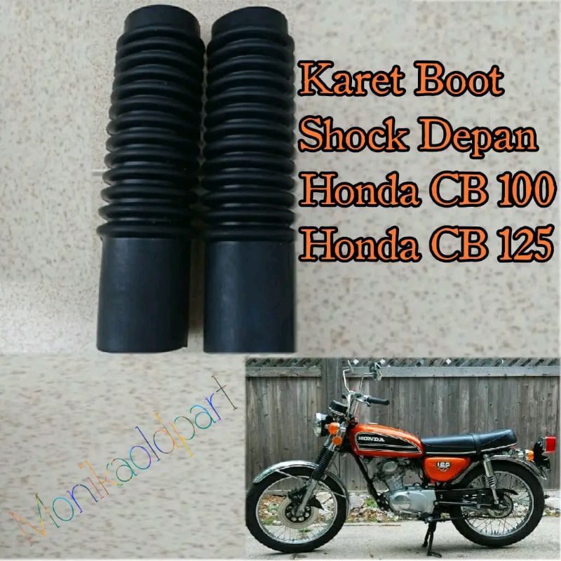 Karet Skok Depan CB100 CB125Honda CB 100 CB 125 Karet Shock Depan Cover Shock
