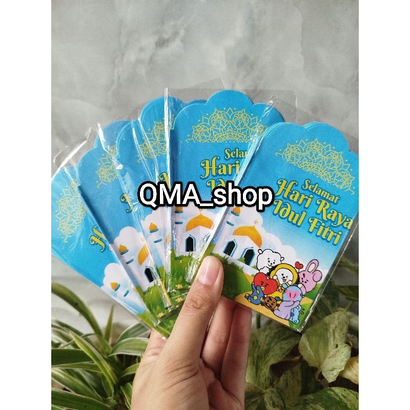 

5 Pack (50 Pcs) Amplop Lebaran Seri Kartun