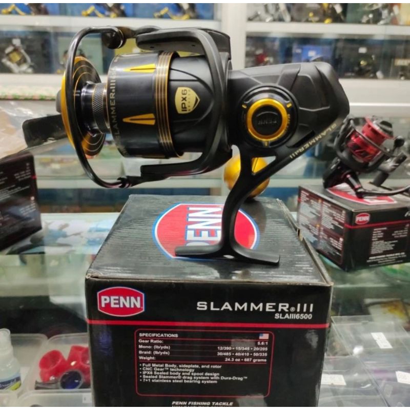 Reel pancing penn slammer III 6500