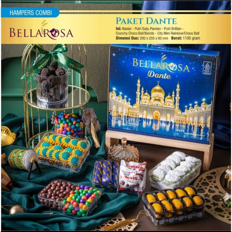 

PARSEL LEBARAN PAKET KUE KERING DANTE BELLAROSA