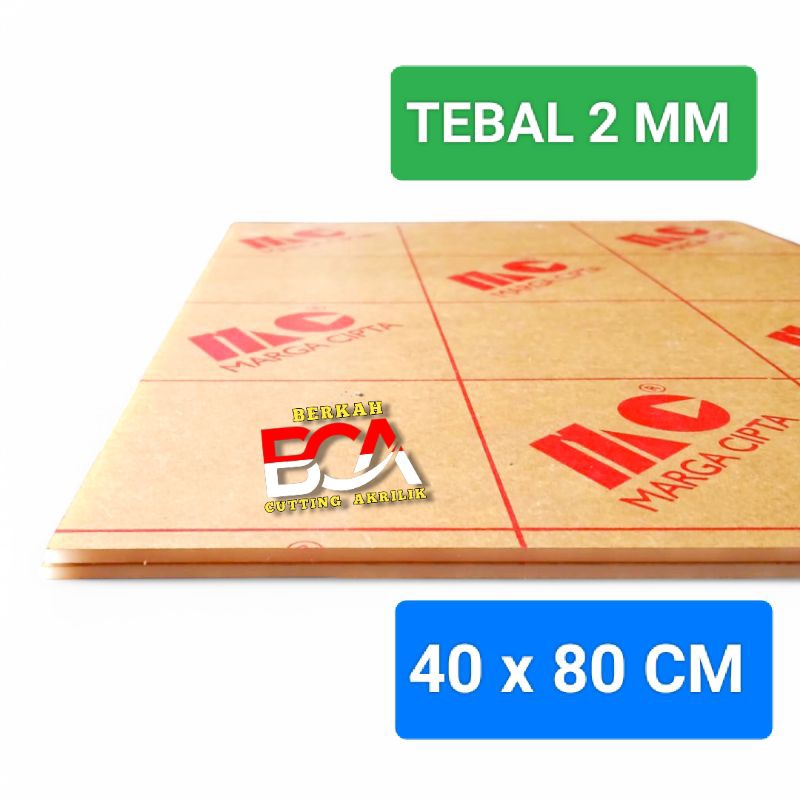 

akrilik bening akrilik potongan 40 x 80 cm