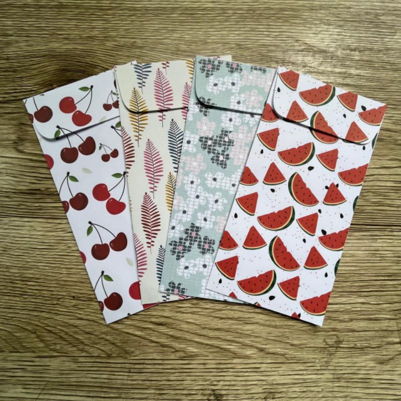 

(5pcs) Amplop 8x16cm, amplop Aesthetic, amplop lucu, amplop unik Part 1