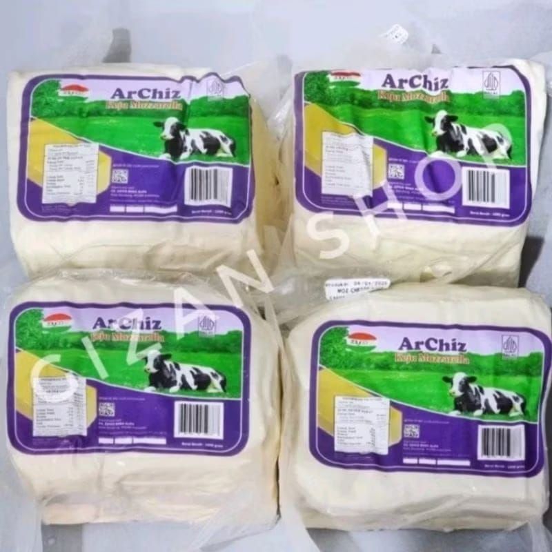

Keju Mozarela Mozarella Halal Impor 500 gr Super Meler