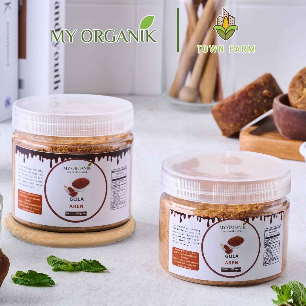 

My Organik Gula Aren Bubuk Palm Sugar Powder Murni Asli Organik Semut Super