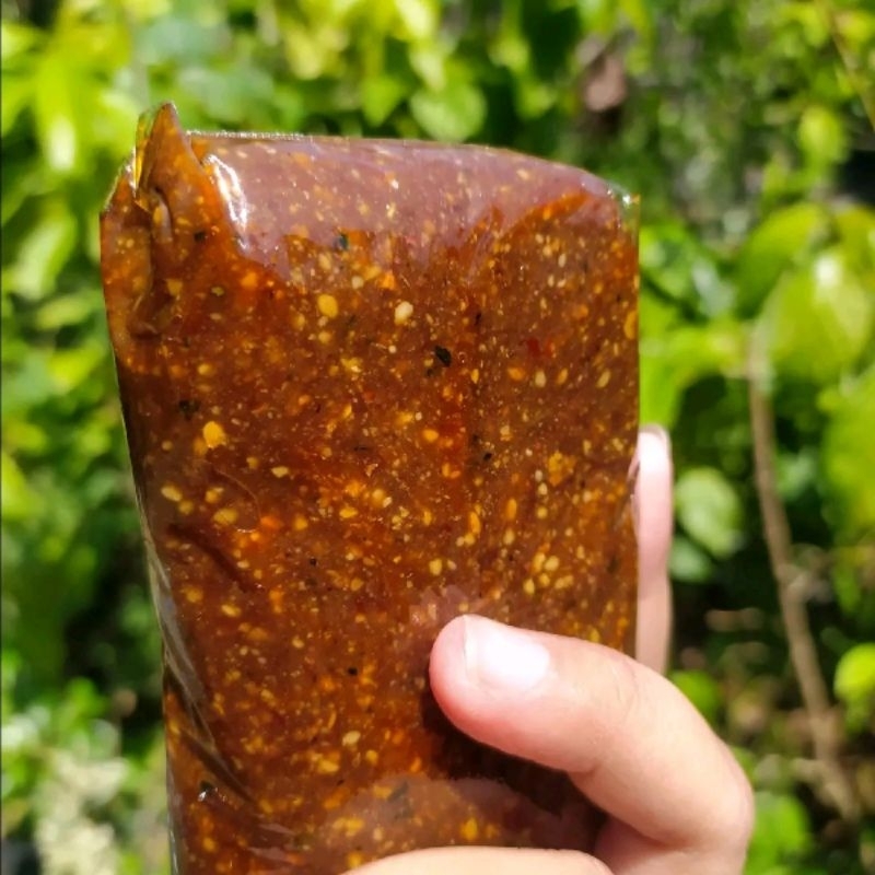 

Sambel pecel kemasan 250gram Tanpa bahan pengawet