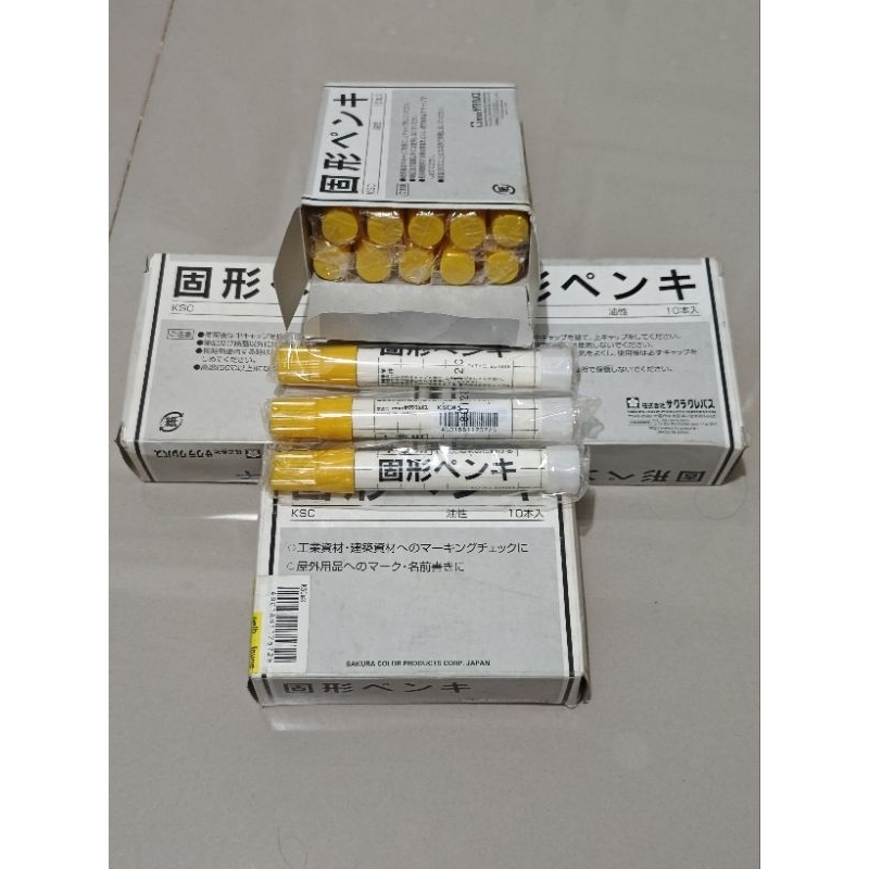 

SOLID MARKER SAKURA MADE IN JAPAN, Steel Marker 100% ORIGINAL JAPAN