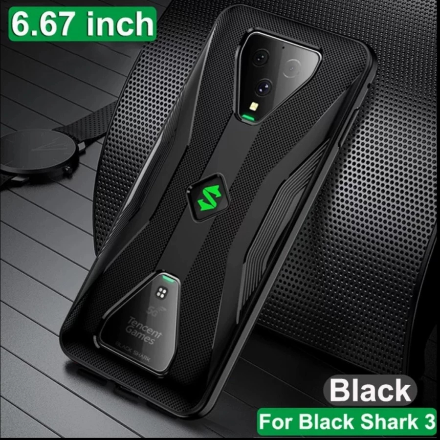 XIAOMI BLACK SHARK 3 / 3 PRO CASE ANTI HEAT CARBON (ANTI PANAS)
