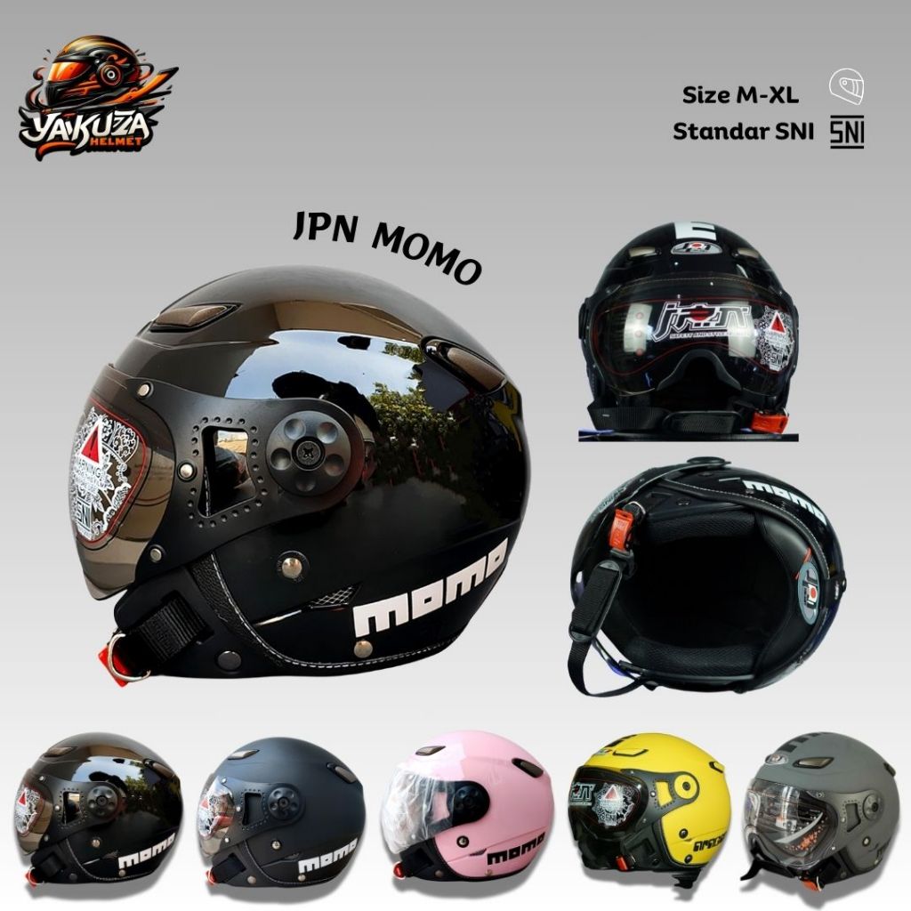 Helm JPN MOMO PILOT BOGO RETRO ORIGINAL