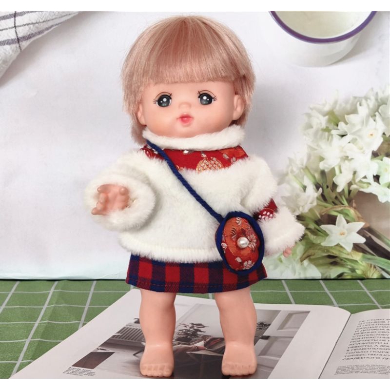 Baju boneka mellchan doll clothes cute baby dress