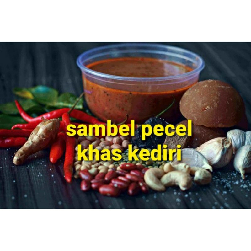

COD (GRATIS ONGKIR) SAMBEL PECEL KHAS KEDIRI ¼ KG
