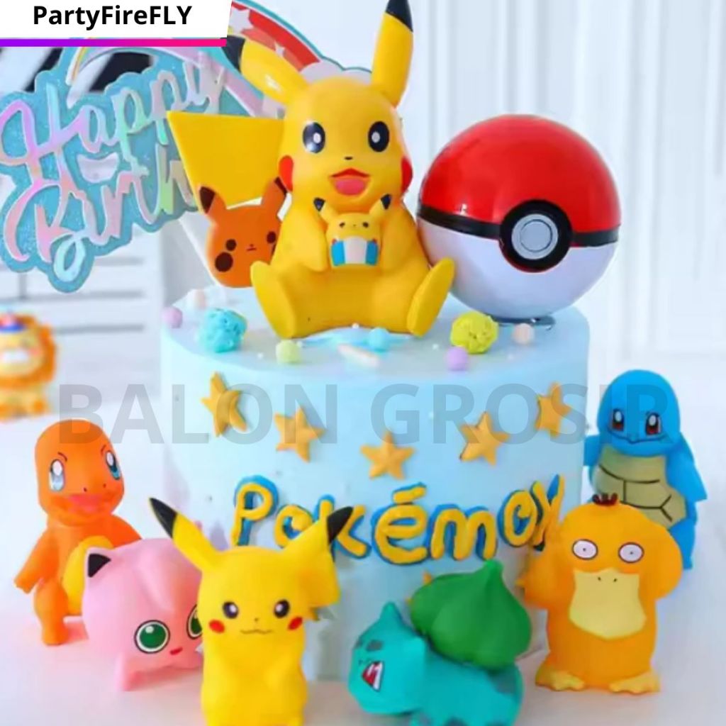 Topper Cake Pokemon Pikachu / Figure Action Pokemon Pikachu