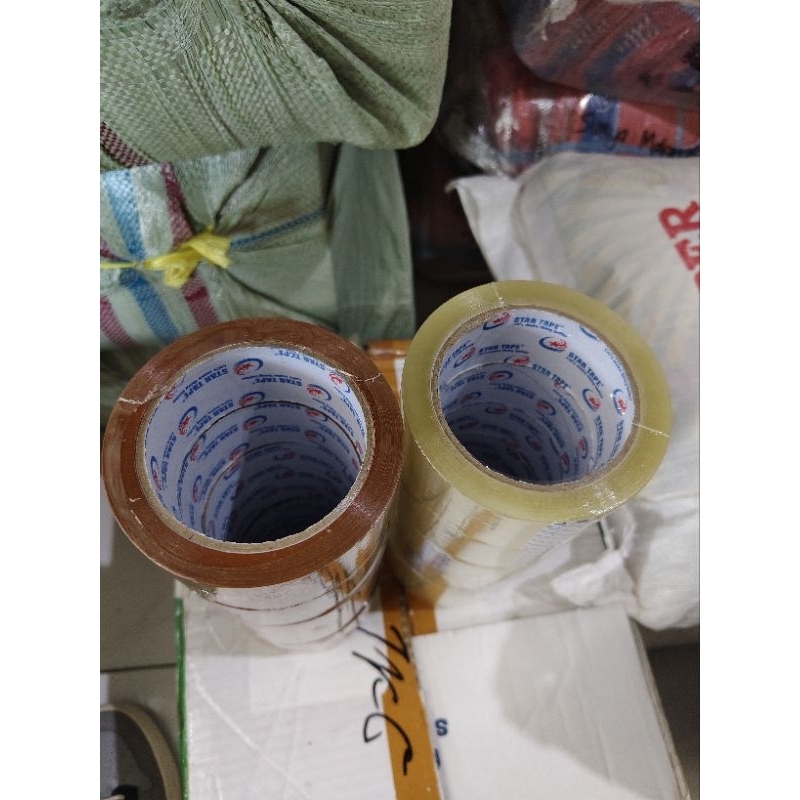 

Lakban Bening, cokelat 100yard 45mm