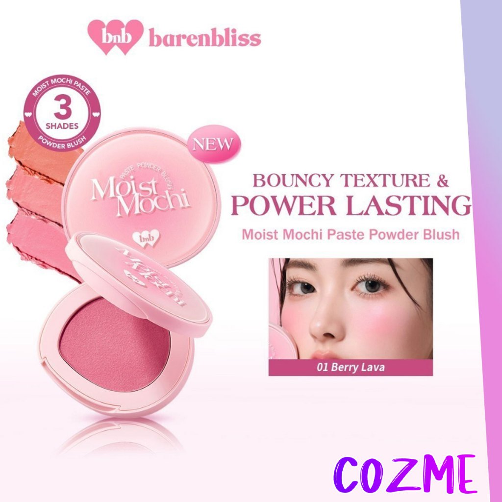 BNB Barenbliss Paste Powder Blush Moist Mochi