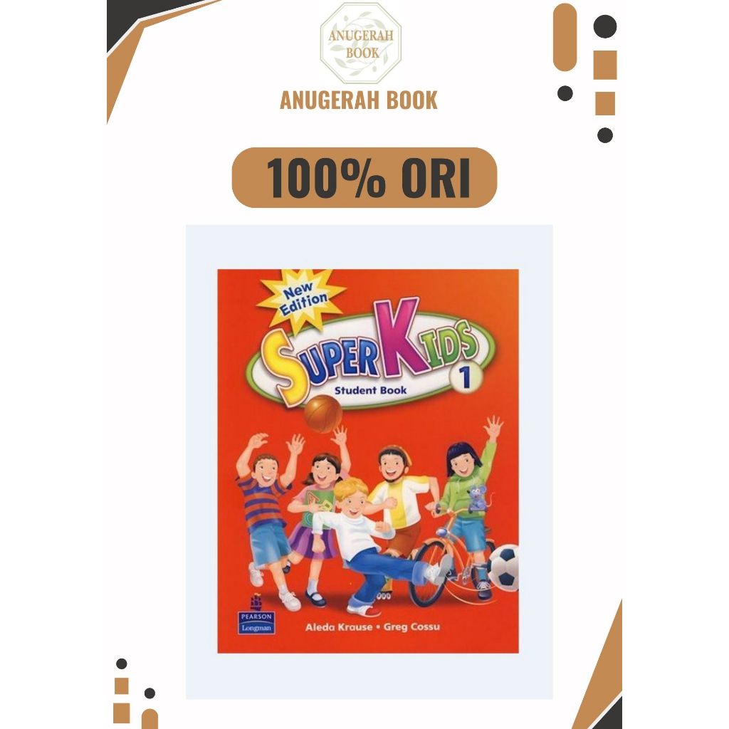 Superkids Student Book Activity Book & CD | BUKU PELAJARAN BAHASA INGGRIS SD