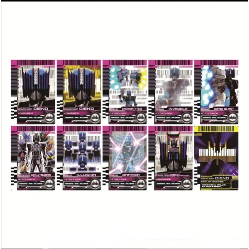 Custom Card Kamen Rider Decade Diend Card