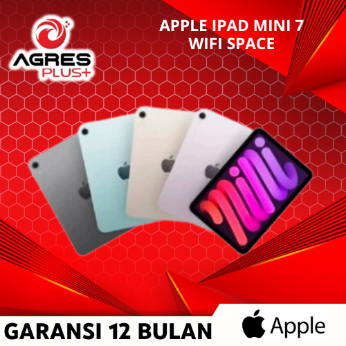 AꓑꓑLE IPAD MINI 7 2024 256GB WIFI SPACE GARANSI RESMI