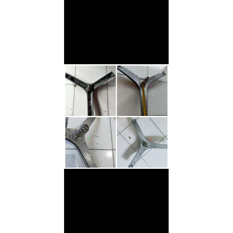 segitiga baling baling mesin cuci midea mfc80 es1201 MFC80-ES1201