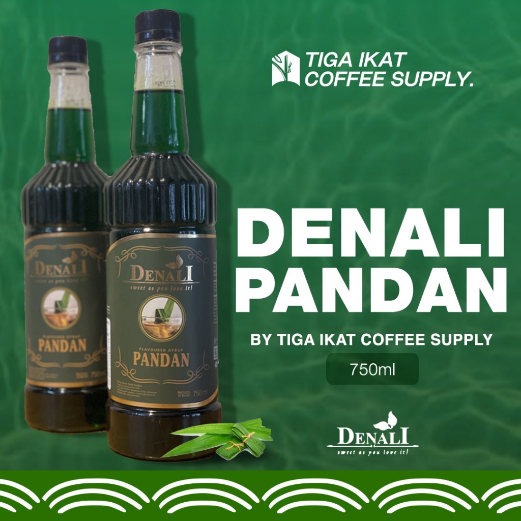 

Denali Sirup Pandan - Coffee Syrup Flavour Pandan - 750 ml