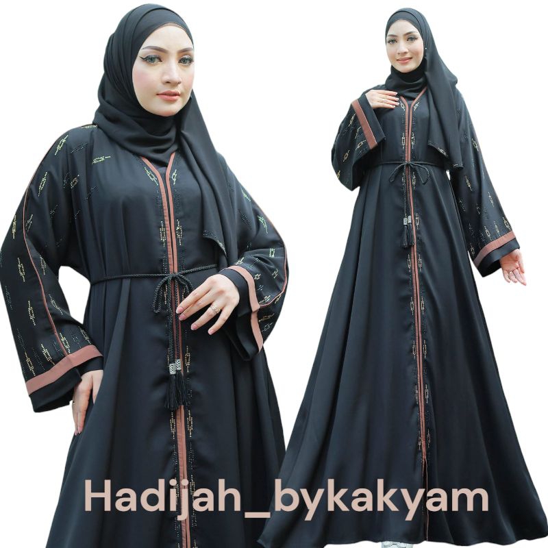 GAMIS BUSANA ABAYA SHAKILA BY KAK YAM COLLECTION TERLARIS