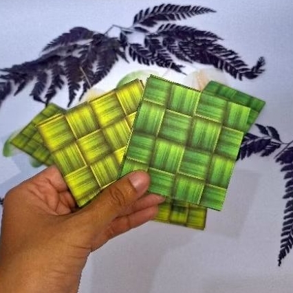 

Amplop lebaran bentuk ketupat isi 10lembar