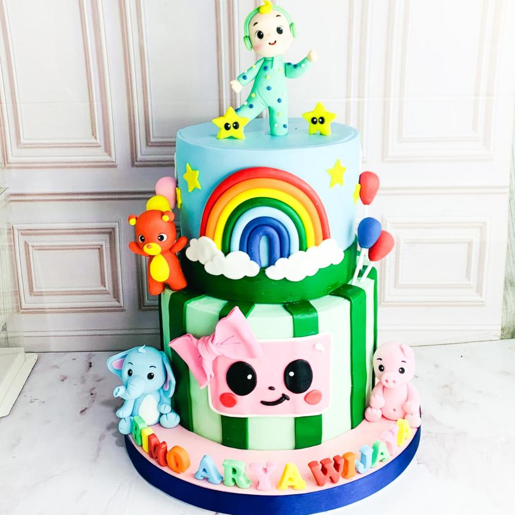

Kue Ulang Tahun/Birthday Cake/Kue Ultah tema Cocomelon/Kue Cocomelon/Kue Birthday Jakarta
