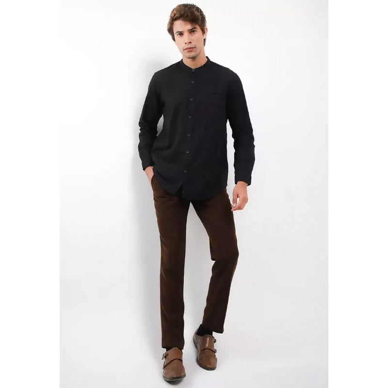 KLL398BK KOKO LOIS ORIGINAL PRIA LENGAN PANJANG WARNA HITAM BLACK