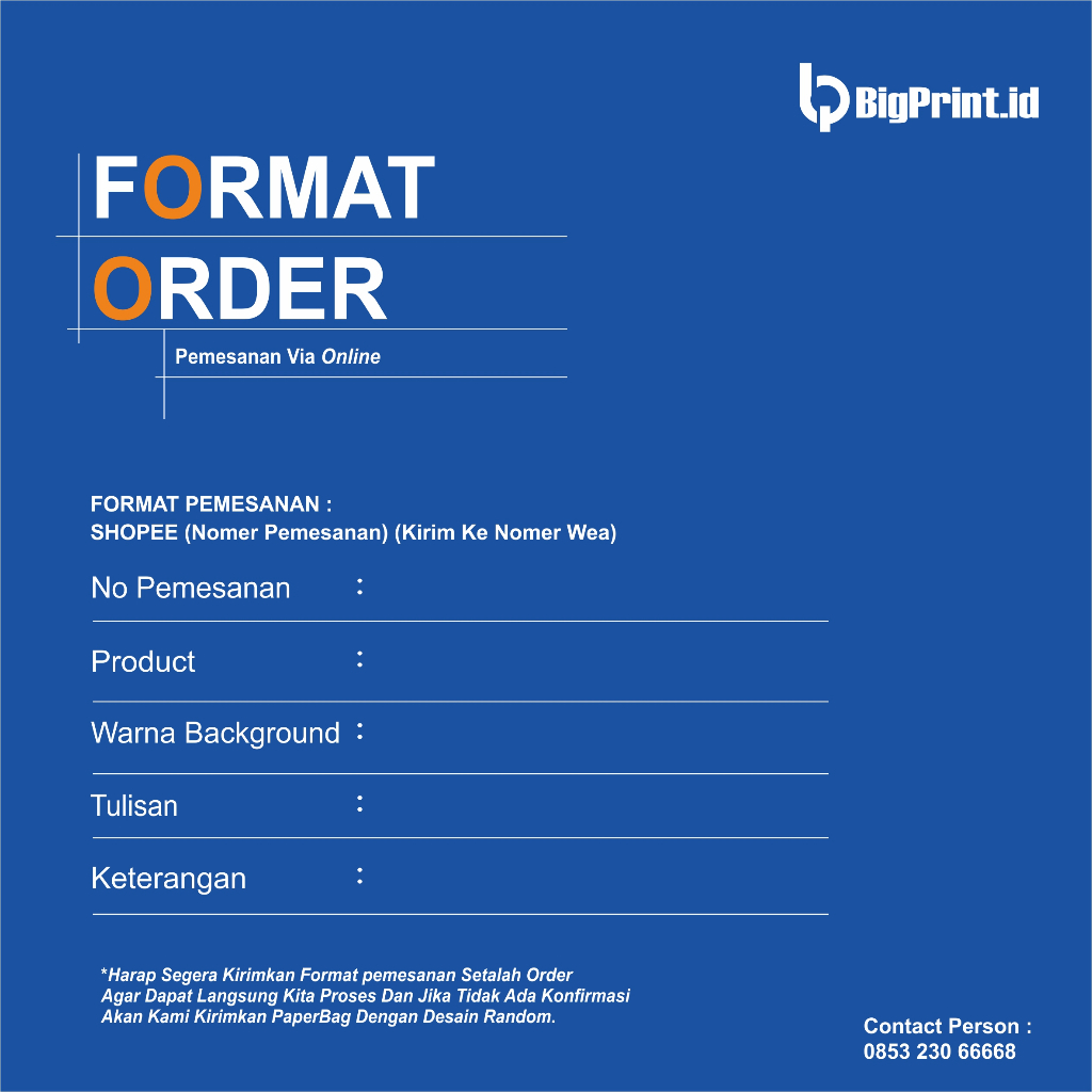 

RB Custom Paper Bag Potrait Cetak Full Print Laminasi/Paper Bag Souvenir Termuah