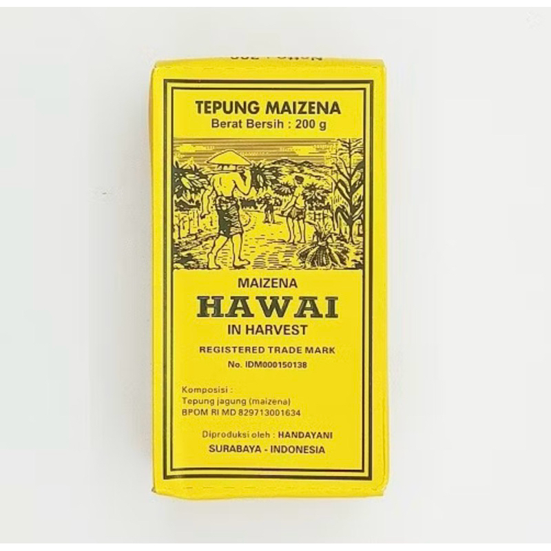 

Tepung Maizena Hawai 200gr