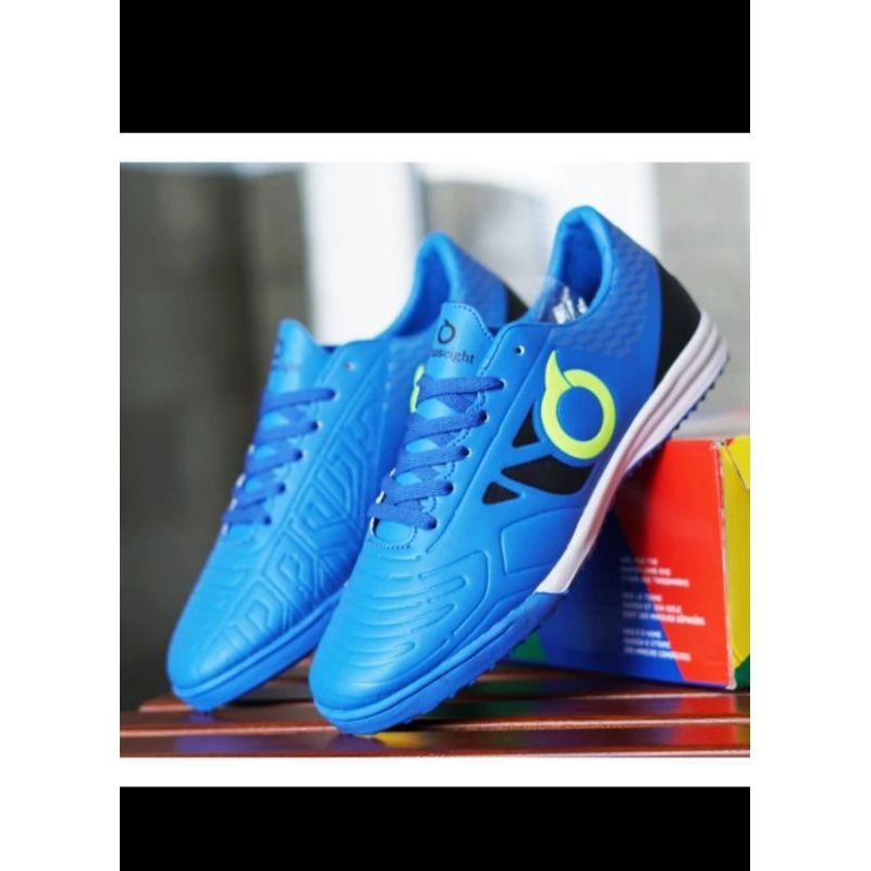 sepatu Futsal BBS biru terkece