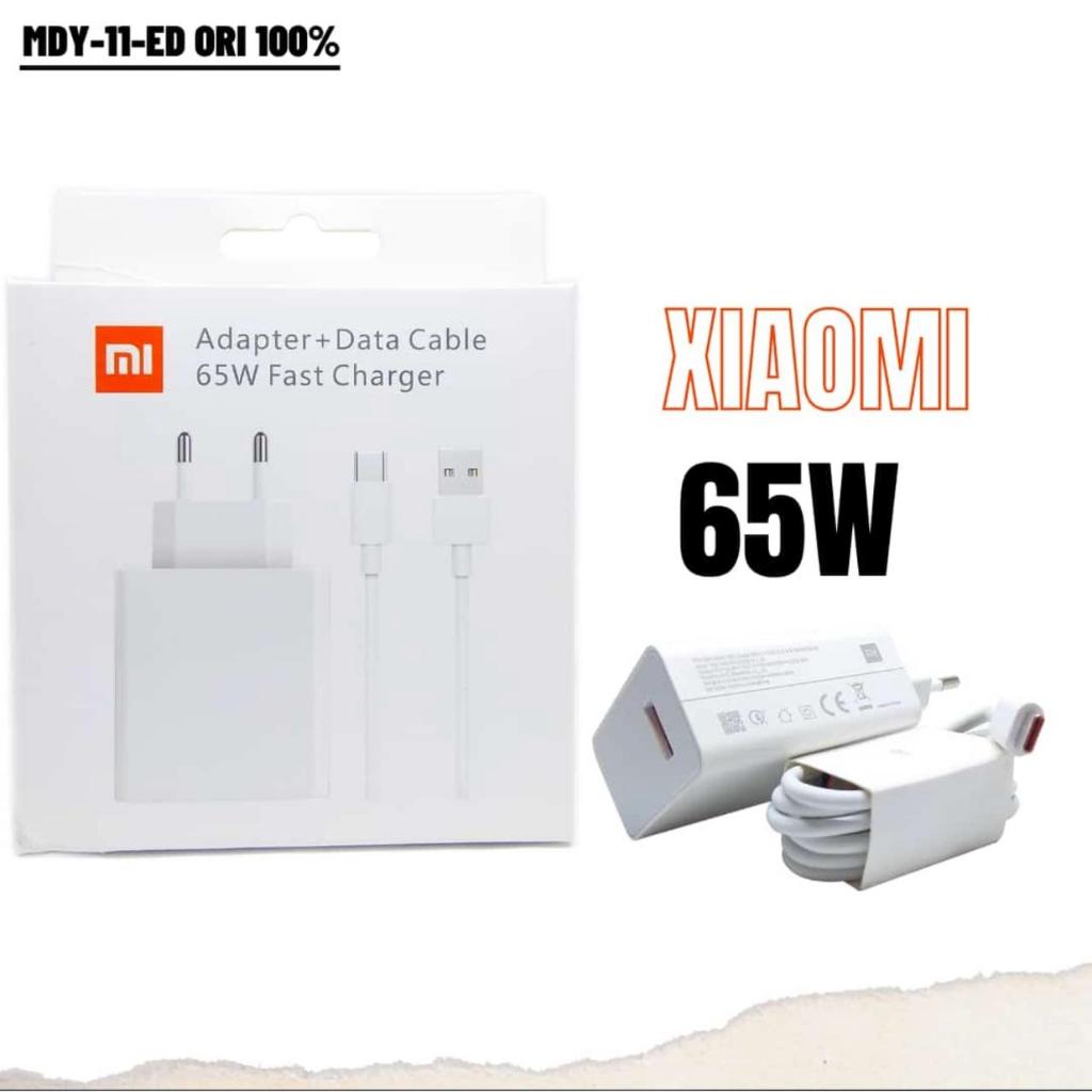 NEW Charger Xiaomi 55W / 65W Type C Turbo Charger Original