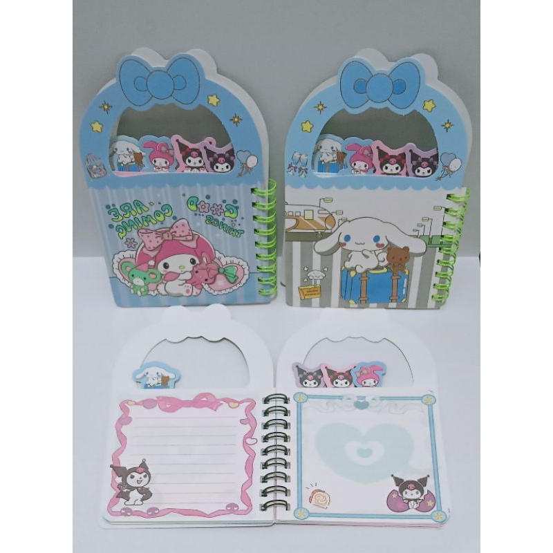 

notebook A7 notes buku catatan spiral xQ-55804 fancy