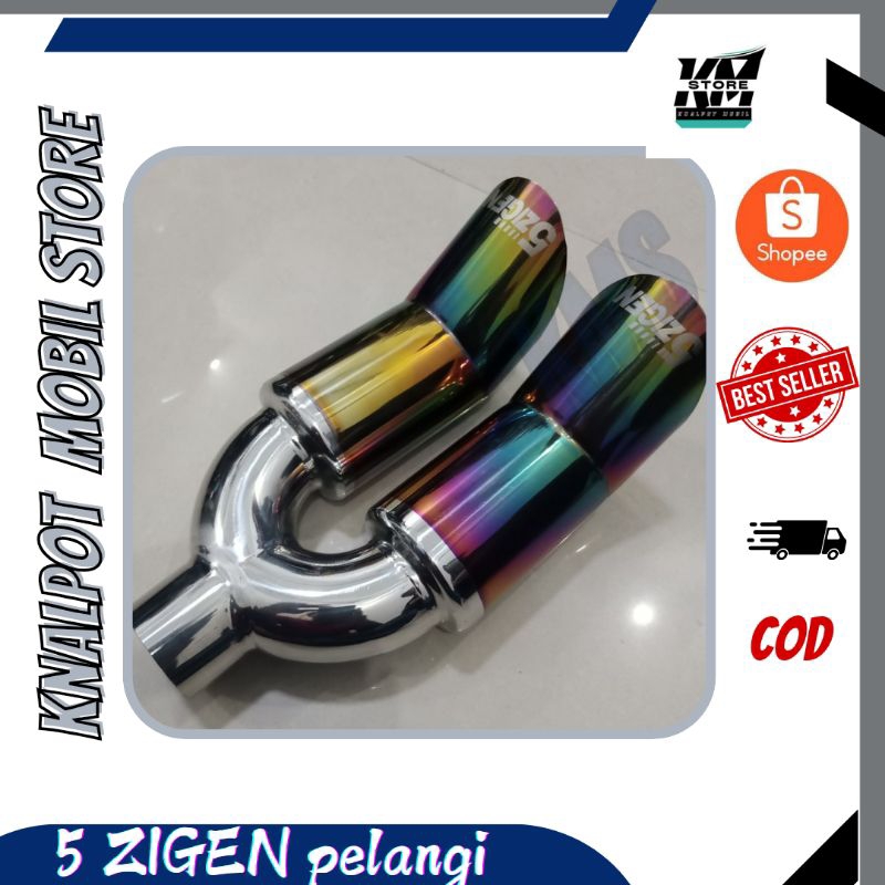 Knalpot mobil 5zigen, knalpot racing mobil 5zigen cabang 2,knalpot racing mobil, knalpot mobil 5 zig