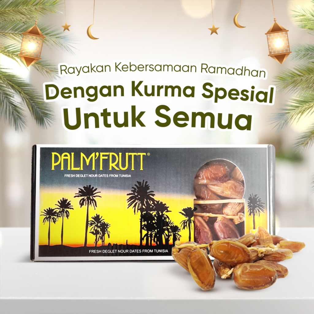 

Kurma Tangkai Tunisia Palmfrutt Original 500 GR