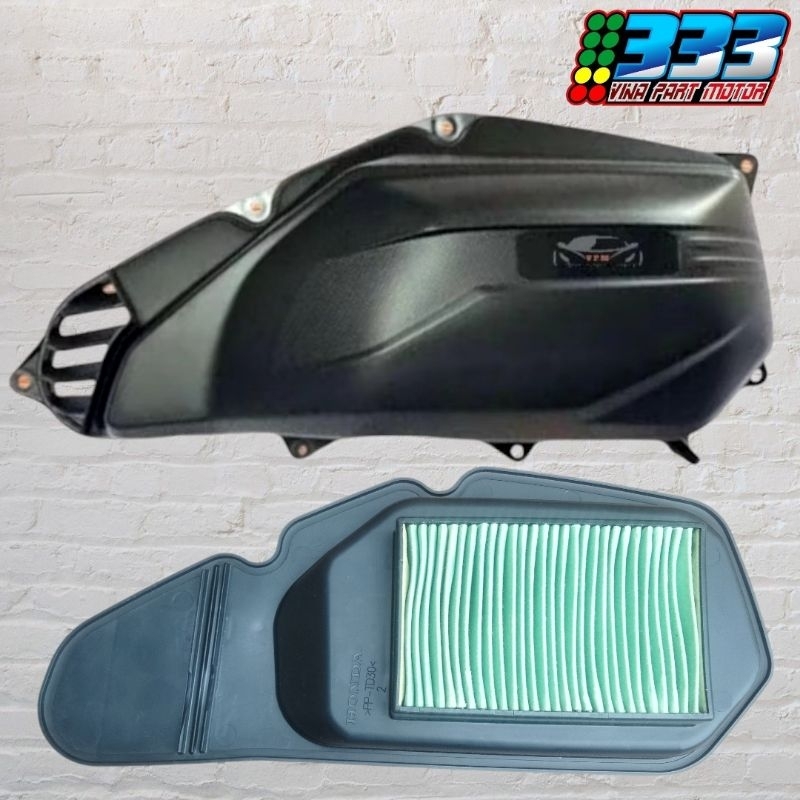 tutup box filter udara honda vario 150 new 2018 - 2022 K59J