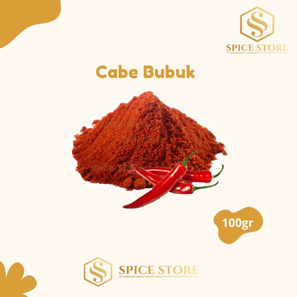 

Spice Store - Bumbu Dapur Bubuk Cabe 100 Gr