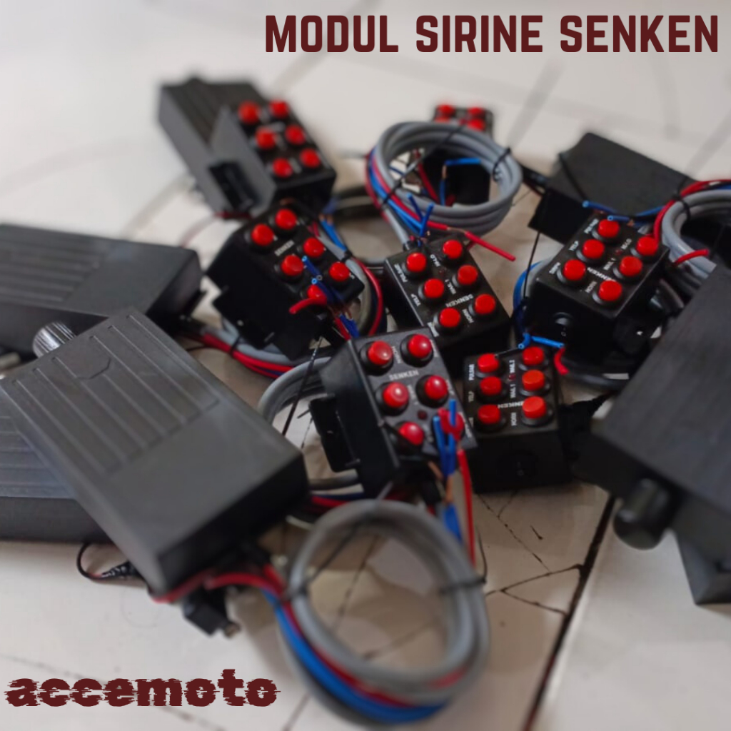 Modul Sirine 6 Suara Senken plus Volume
