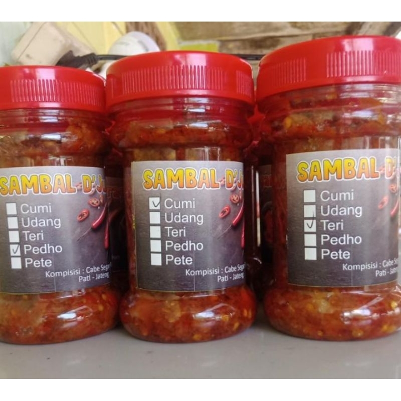 

Sambal D'Juragan Sambal Cumi Homemade Tanpa Bahan Pengawet Enak Bikin Nagih