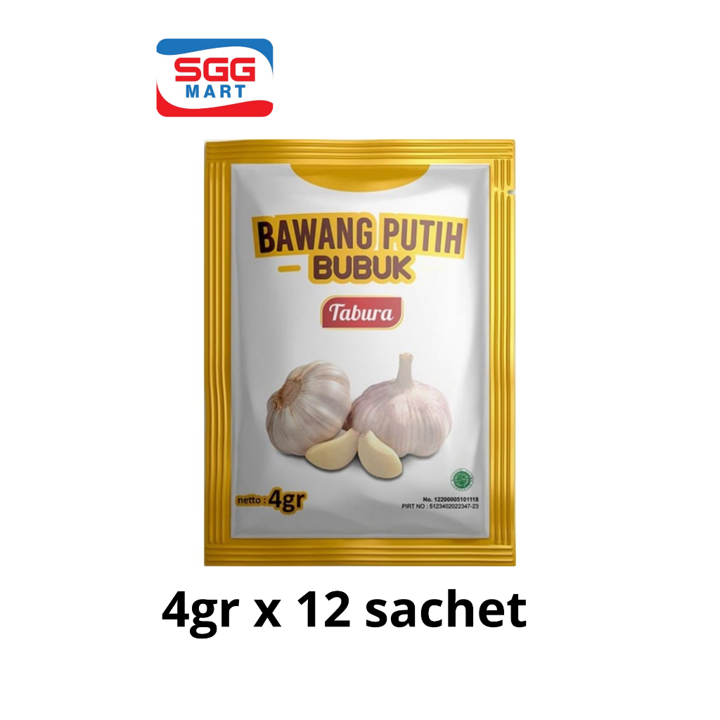 

Tabura Bawang Bubuk 4gr x 12 sachet [1 renteng]