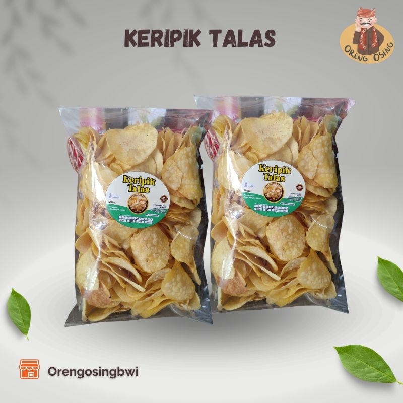 

ORENG OSING | Keripik Talas 200 gram khas Banyuwangi