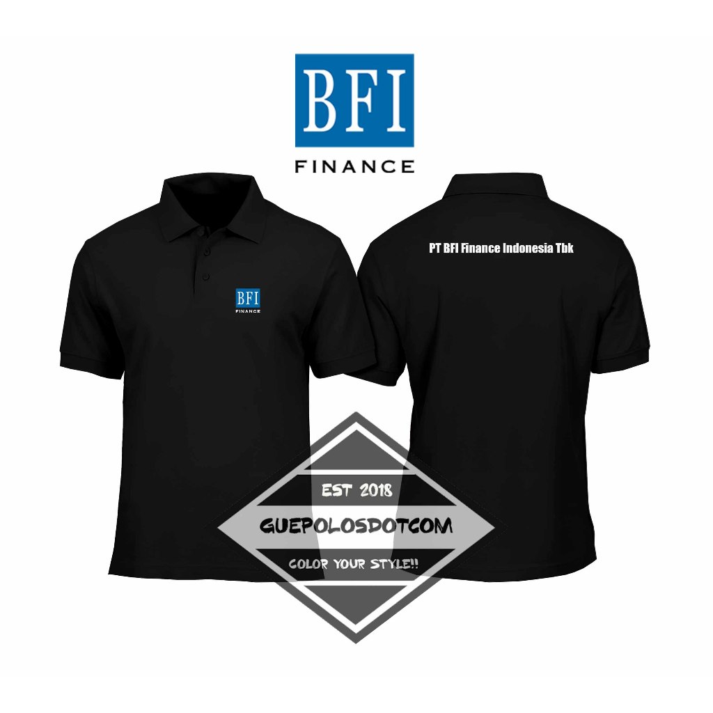 POLOSHIRT BFI FINANCE - Baju Berkerah PT. BFI Finance Indonesia Tbk - POLO KERAH BFI FINANCE